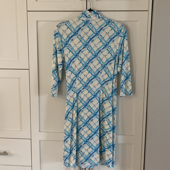 J. McLaughlin Mid Length Wrap Front Dress - Picture 7 of 7